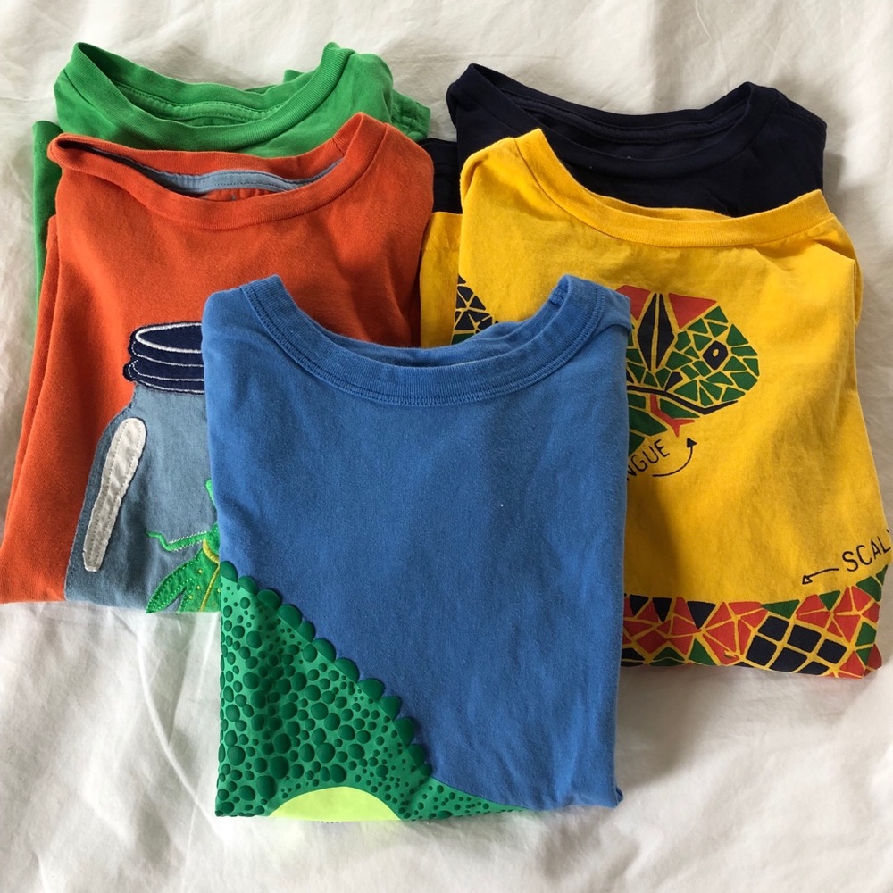 BOYS | Nature and Bug Tees - Size 6 and small